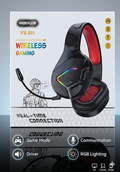 Audífonos Gaming YESPLUS YS-511 Wireless RGB - Modo Gaming + Micrófono