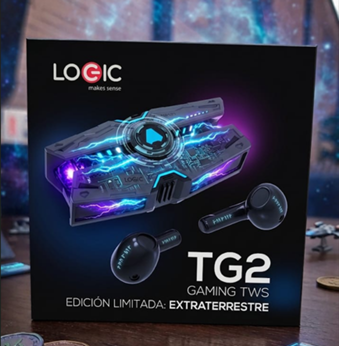 Audífonos Gaming Logic TG2 TWS - Edición Limitada Extraterrestre