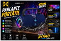 Parlante Portátil LIDIMI LD-S817 Extra Bass Bluetooth 5.0 - Negro
